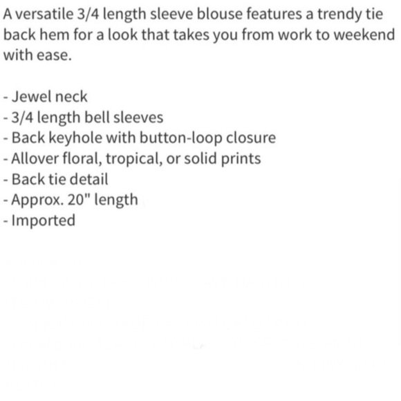 Code x Mode floral Hawaiian top - Picture 14 of 14